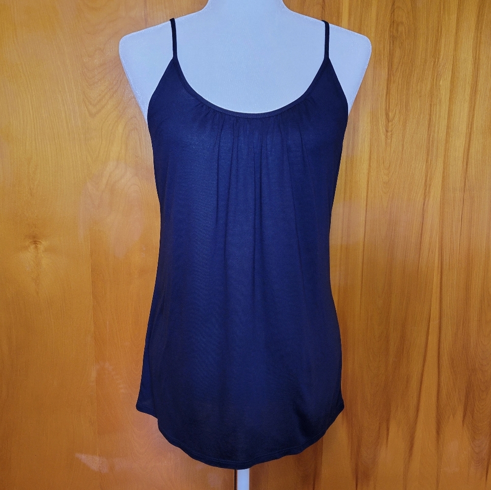 NWOT LOFT Navy Tank Top